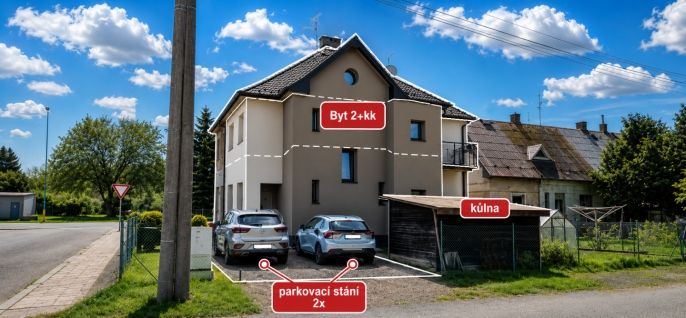Prodej, Byt 2+kk, Česká Skalice