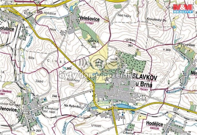 Prodej, Pole, Slavkov u Brna