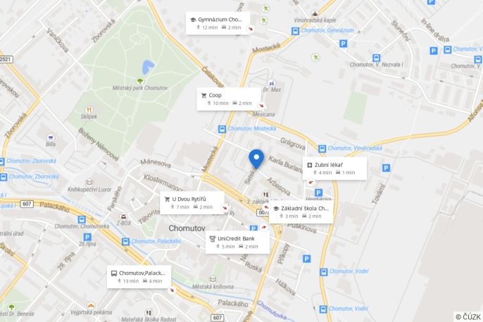 Prodej, Byt 2+1, Chomutov