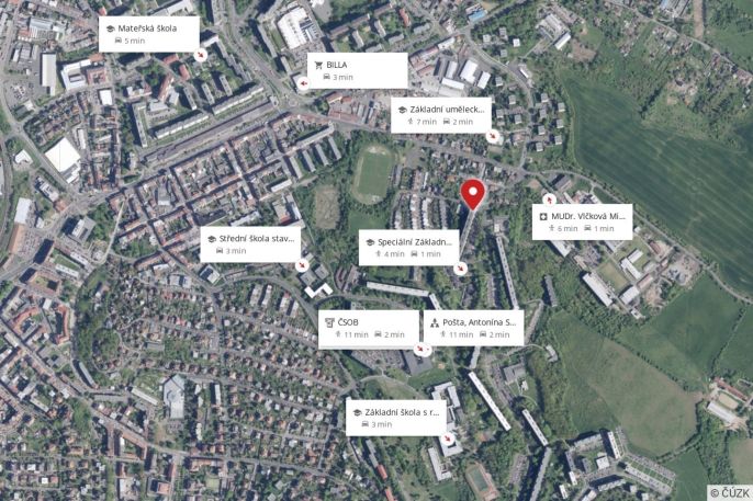 Prodej, Byt 2+kk, Teplice