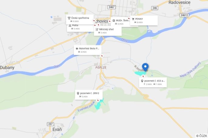 Prodej, Les, Libochovice