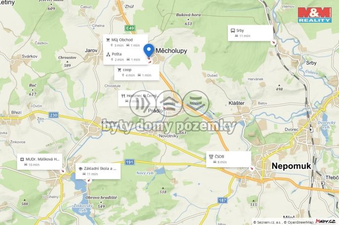 Pronájem, Rodinný dům, Měcholupy