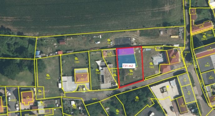 Prodej, Pozemek k bydlení, Budyně nad Ohří