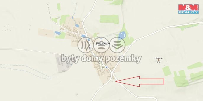 Prodej, Pole, Kozlovice