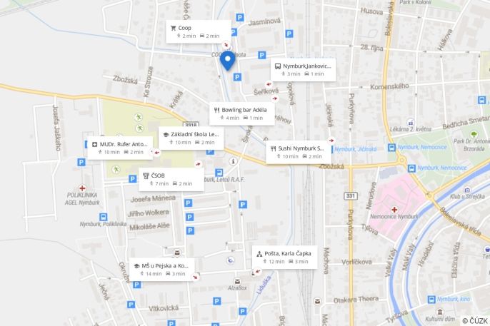 Pronájem, Byt 4+kk, Nymburk