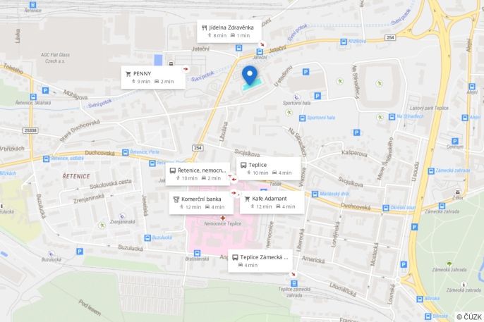 Pronájem, Obchodní objekt, Teplice