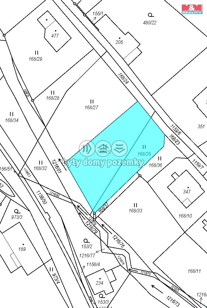 Prodej, Pozemek k bydlení, Těchonín