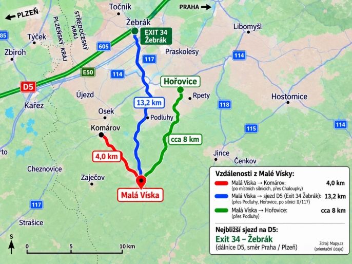Prodej, Rodinný dům, Malá Víska