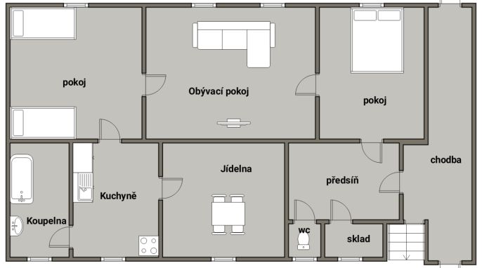 Prodej, Rodinný dům, Jindřichův Hradec