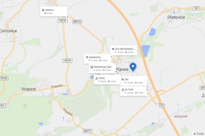 Prodej, Rodinný dům, Stehelčeves