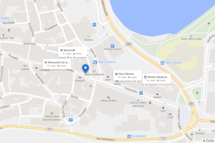 Pronájem, Kancelářský prostor, Tábor