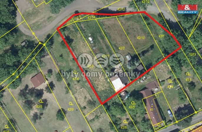 Prodej, Pozemek k bydlení, Chožov