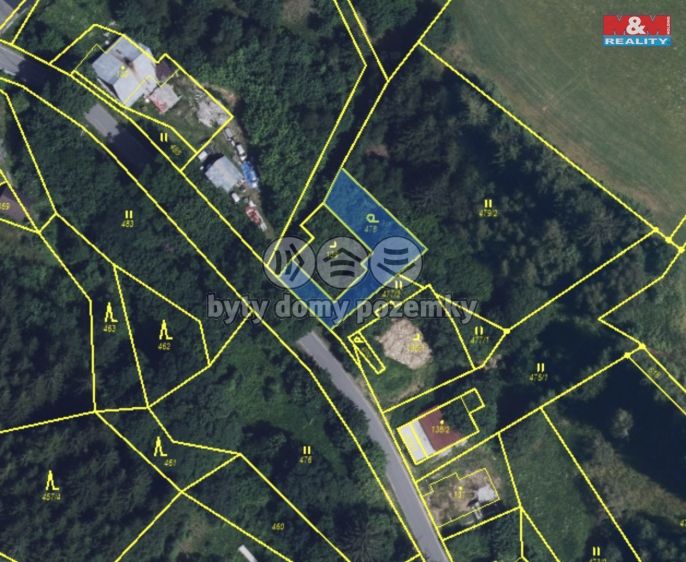 Prodej, Pozemek k bydlení, Červená Voda