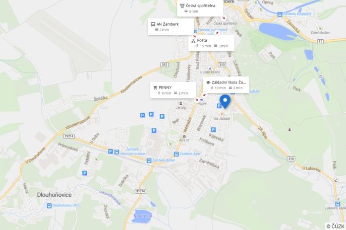 Pronájem, Byt 2+kk, Žamberk