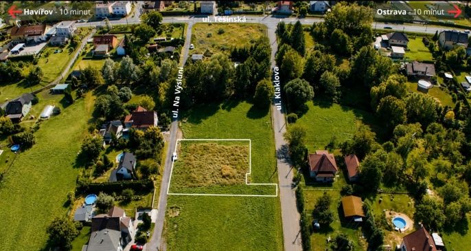 Prodej, Pozemek k bydlení, Ostrava