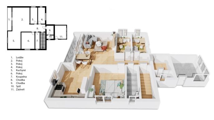 Prodej, Rodinný dům, Třanovice