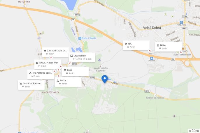Prodej, Chata, Družec