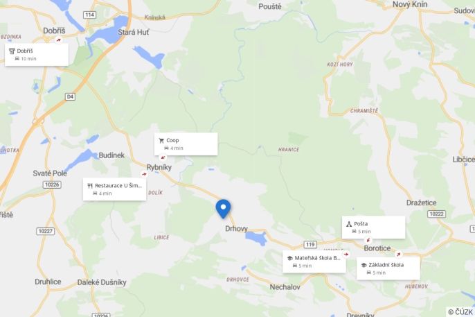 Prodej, Rodinný dům, Drhovy