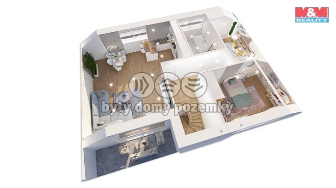 Prodej, Byt 3+kk, Králíky