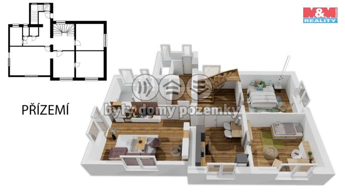 Prodej, Rodinný dům, Lochovice