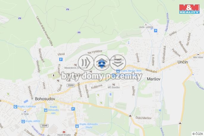 Prodej, Byt 1+1, Krupka