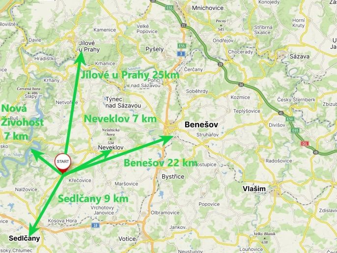 Prodej, Zemědělská usedlost, Křečovice