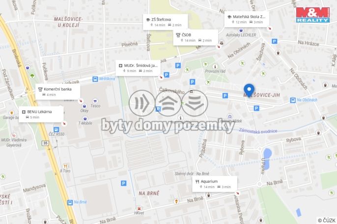 Pronájem, Byt 1+1, Hradec Králové