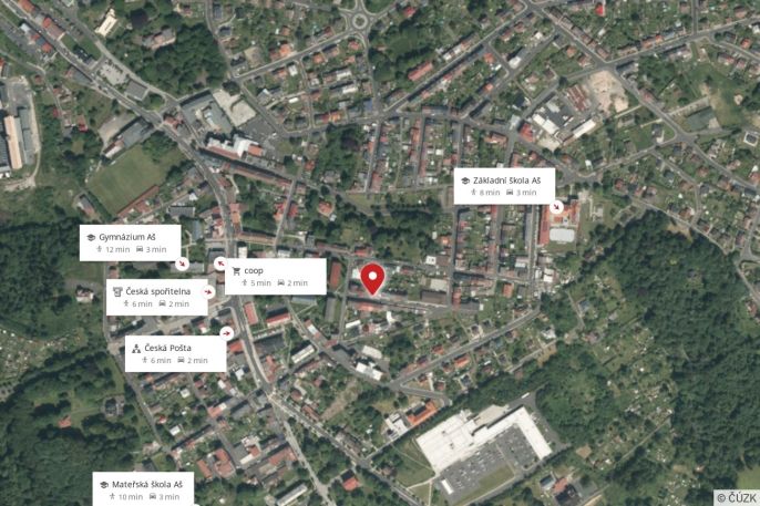 Prodej, Byt 1+1, Aš