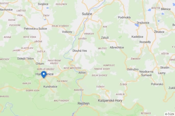 Pronájem, Byt 1+1, Hartmanice