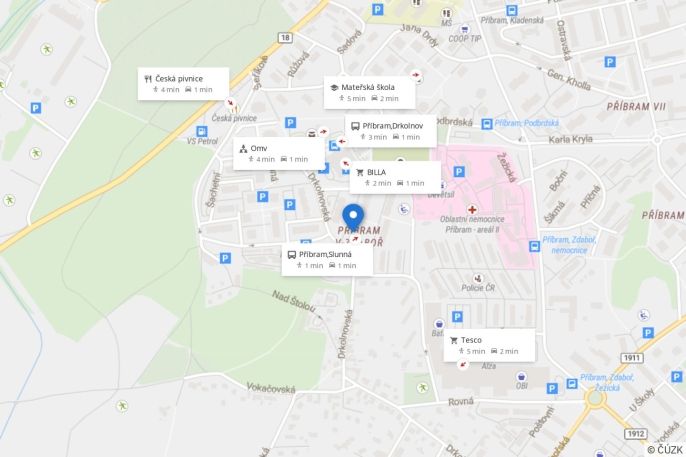 Prodej, Byt 2+kk, Příbram