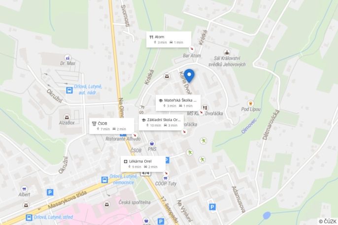 Prodej, Byt 3+1, Orlová