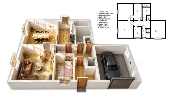 Prodej, Rodinný dům, Rychnov nad Kněžnou