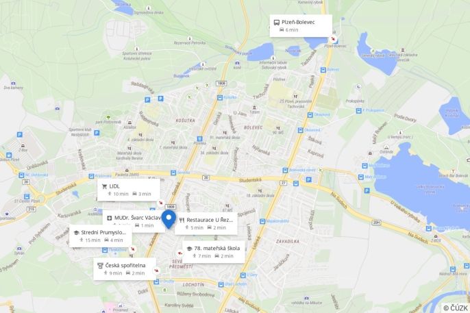 Prodej, Byt 2+1, Plzeň