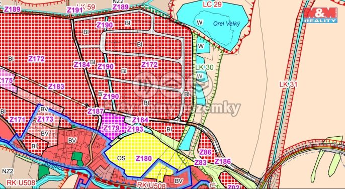 Prodej, Pozemek k bydlení, Ostrov