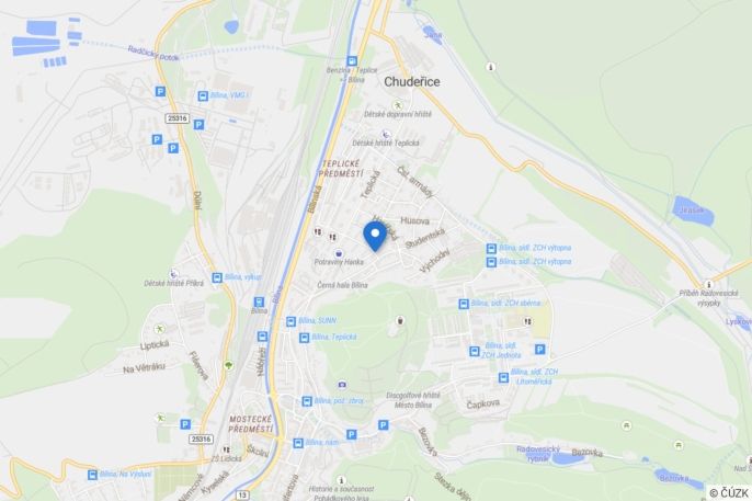 Pronájem, Byt 2+1, Bílina