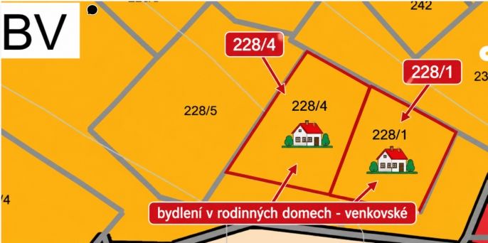 Prodej, Pozemek k bydlení, Bernartice
