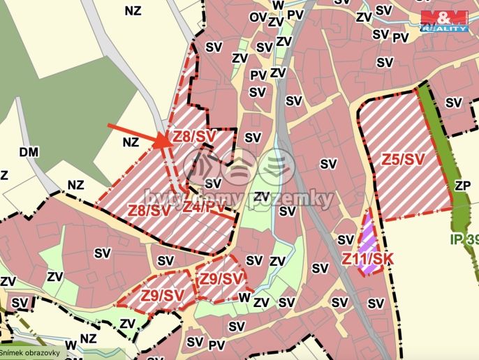 Prodej, Pozemek k bydlení, Skřípov