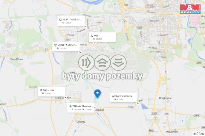 Prodej, Komerční pozemky, Třebosice