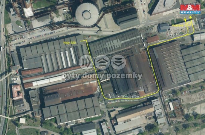 Pronájem, Výrobní objekt, Ostrava