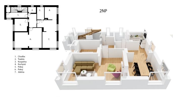 Prodej, Rodinný dům, Jílové