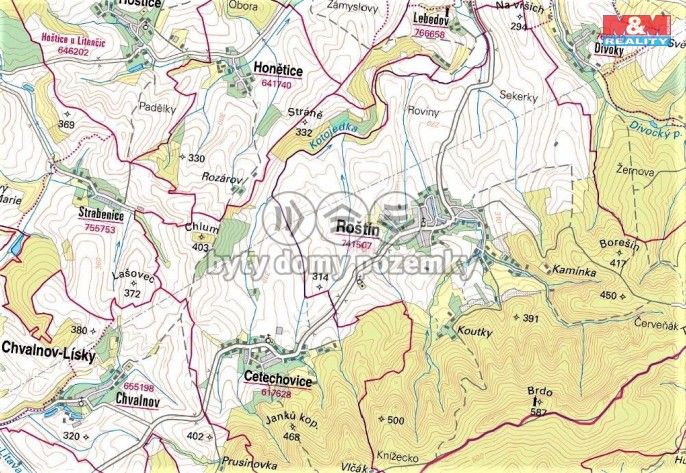 Prodej, Louka, Cetechovice