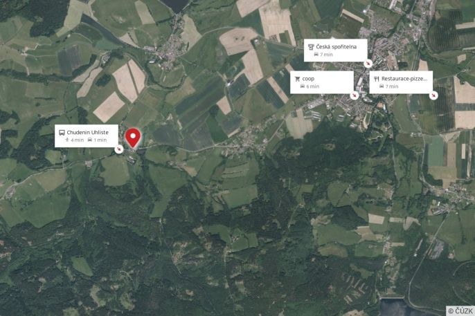 Prodej, Obchod a služby, Chudenín