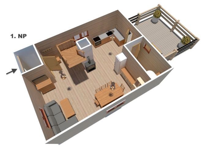 Prodej, Chata, Střížovice