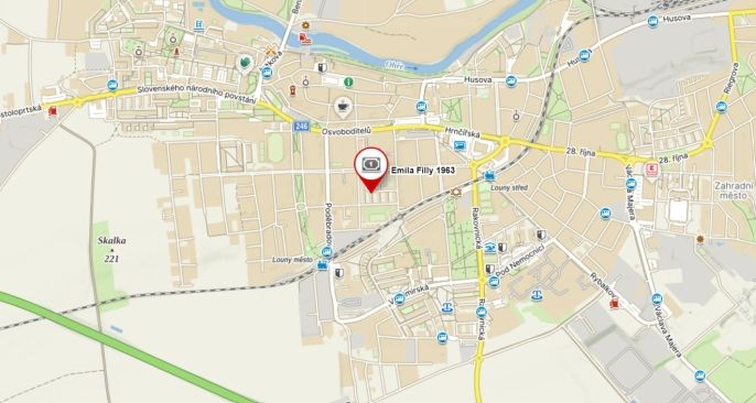 Pronájem, Byt 2+1, Louny