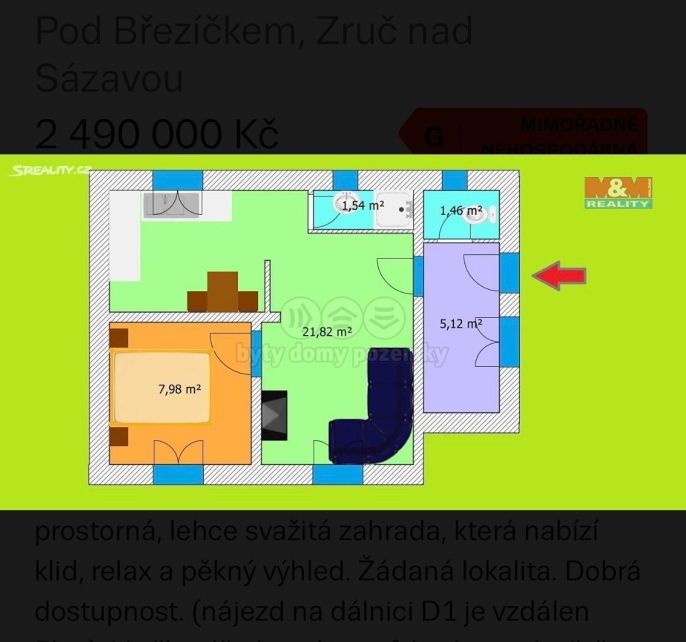Prodej, Rodinný dům, Zruč nad Sázavou