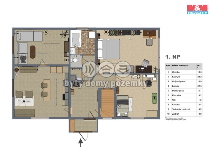 Prodej, Rodinný dům, Údlice