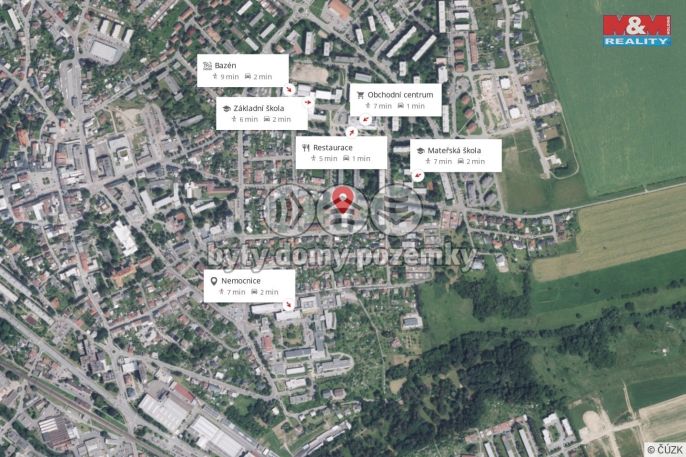 Pronájem, Byt 1+1, Ústí nad Orlicí