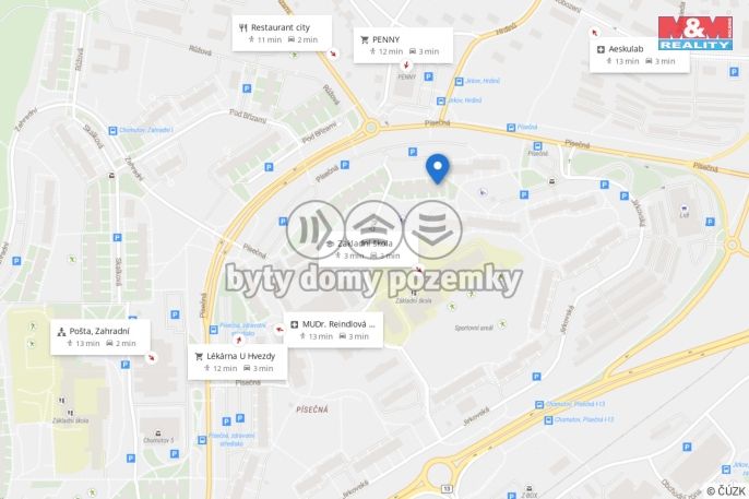 Prodej, Byt 3+1, Chomutov