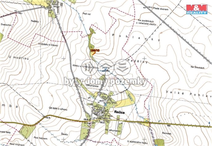 Prodej, Pole, Račice