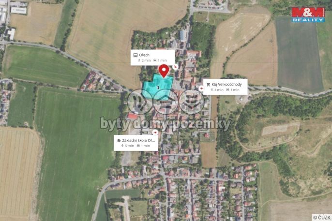 Pronájem, Provozní plocha, Ořech